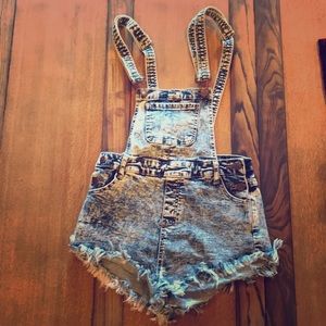 Women’s Shorts Overalls